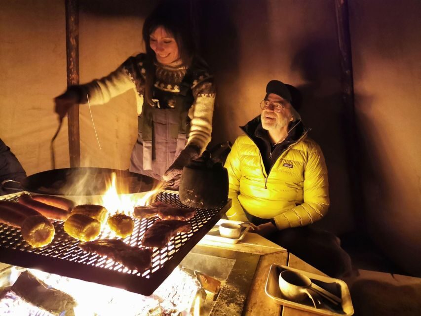 Enjoy the Aurora Show on top of the mountain inc tipi dinner - The Value Proposition