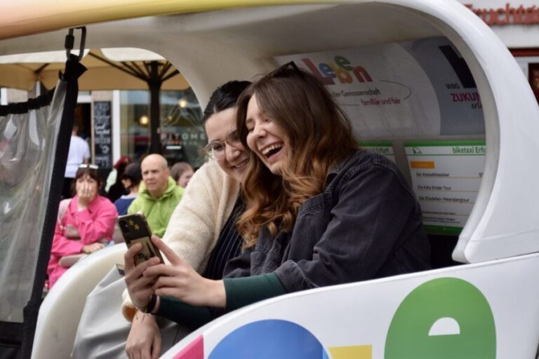 Erfurt: Private Guided Classic Old Town E-Rickshaw Tour - The Ultimate Guide to the Erfurt E-Rickshaw Tour