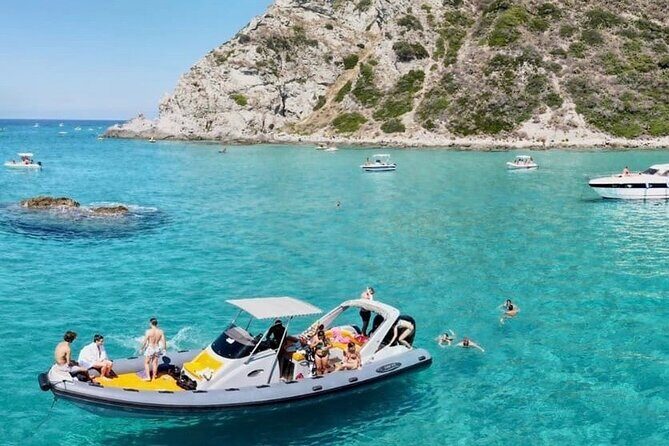 Exclusive boat tour for up to 9 people, beautiful Tropea - What’s Included & What to Consider