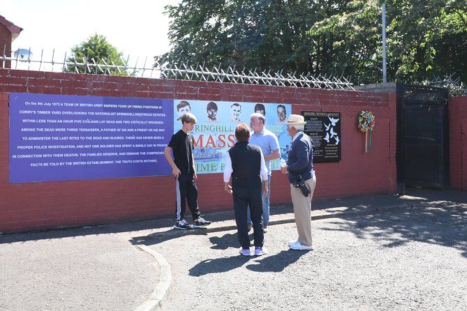 Falls road Murals Walking Tour with former prisoners - What to Expect at Each Key Stop