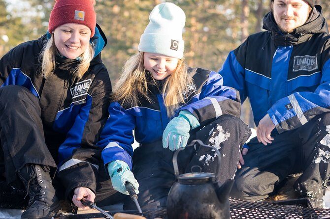 Family Snowmobile Safari from Santa Claus Village - Mini Snowmobiles and Child Safety
