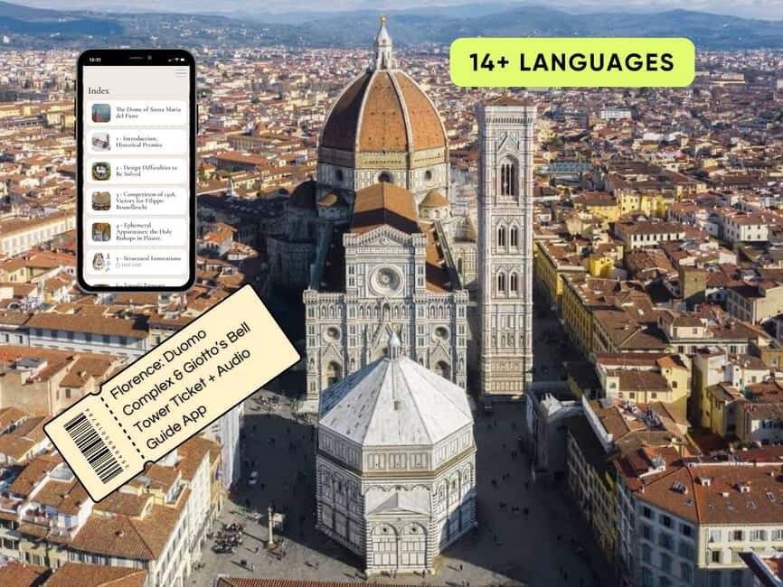 Florence Duomo Complex & Giotto's Bell Tower Ticket+AudioApp - Exploring the Itinerary: What to Expect
