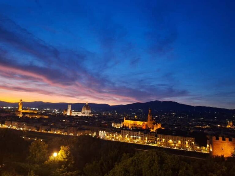 Florence Golden Hour Walk Tour & Piazzale Michelangelo - FAQs