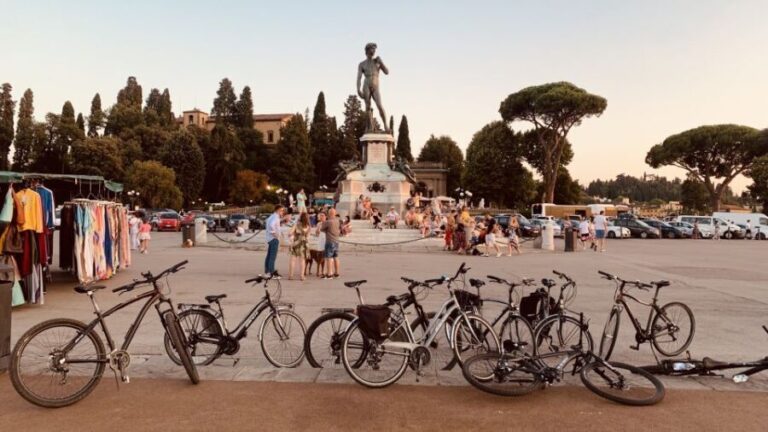 Florence: Guided Bike Tour with Piazzale Michelangelo - What to Expect on the Day