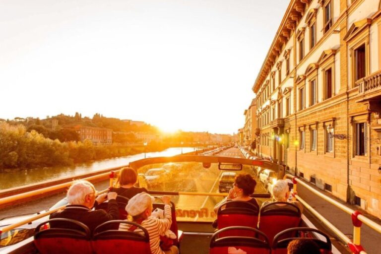 Florence: Hop-on Hop-off Bus Tour: 24, 48 or 72-Hour Ticket - What’s Included and What’s Not