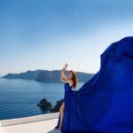Flying Dress Photoshoot in Santorini - The Value of the Experience