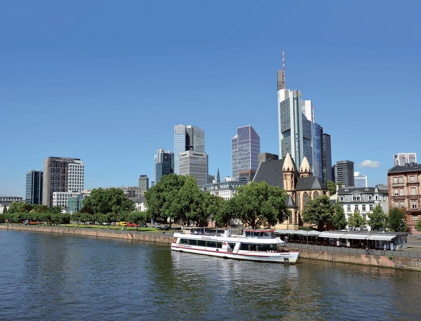 Frankfurt: 1-Hour Panorama Boat Cruise on the river Main - Key Points