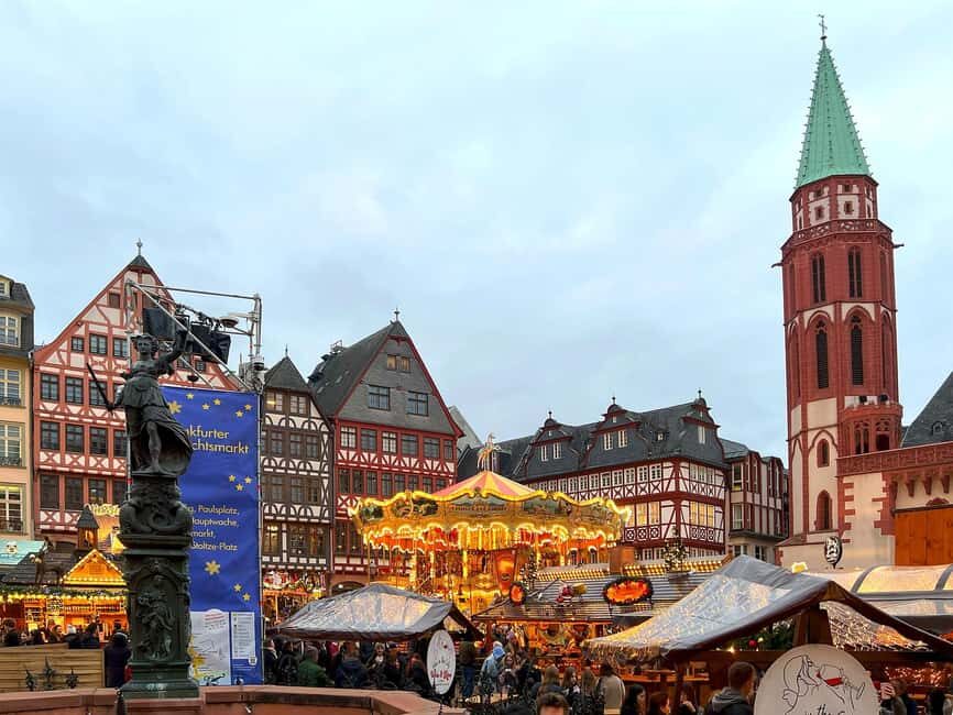 Frankfurt: Christmas Old Town Walking Tour (2 hours in German) - Frequently Asked Questions