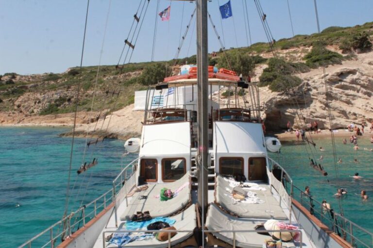 From Ag Anna: Rina's Cave and Ano and Kato Koufonisi Cruise - What’s Included and What’s Not