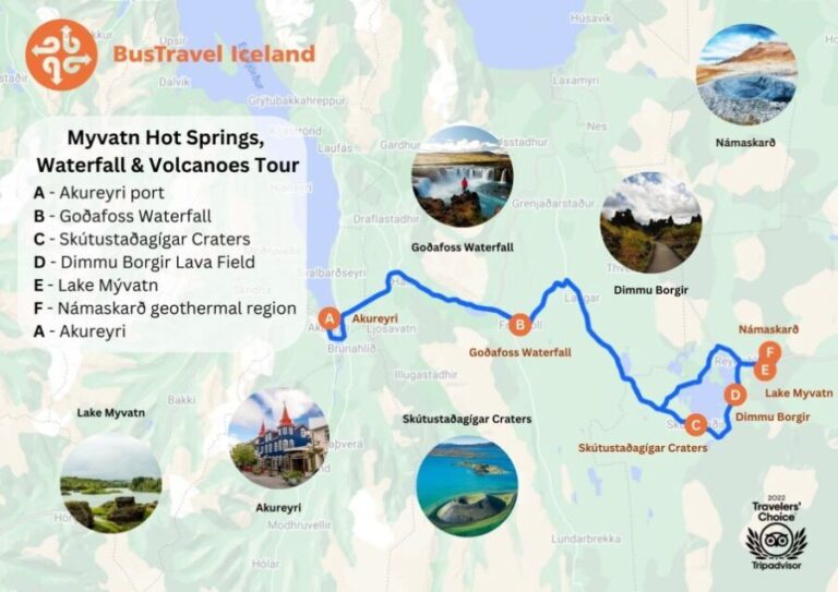 From Akureyri: Myvatn Lake, Craters, & Waterfall Tour - Authentic Insights from Tour Reviews