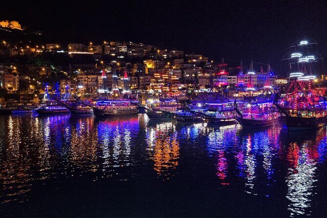 From Alanya & Side: Transfer to the Night Disco Boat Tour - Stop 2: Scenic Coastline Views
