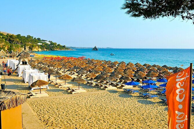 From Argostoli Port: Beach Escape To Makris Gialos Beach - Exploring Makris Gialos Beach: A Slice of Paradise