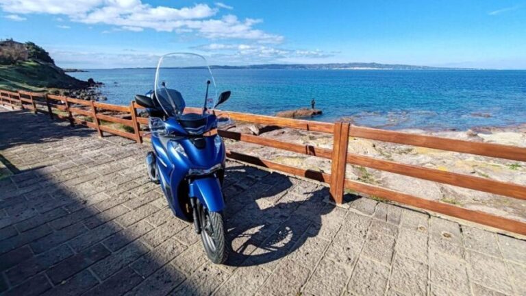 From Calasetta: Scooter hire on the island of Sant'Antioco - Starting Point and Practicalities