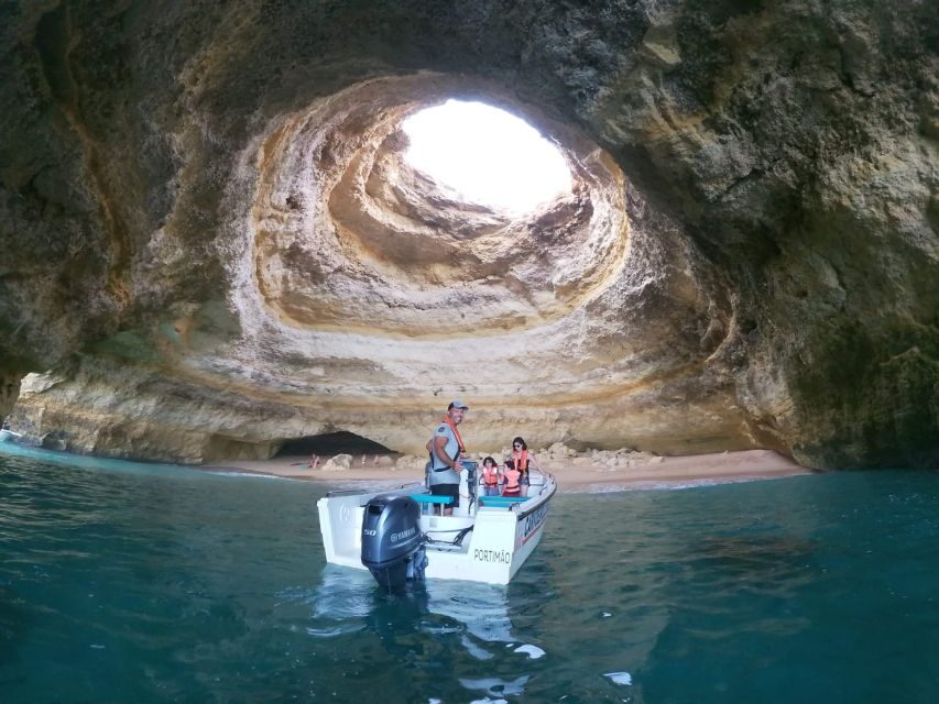 From Carvoeiro: Benagil Caves and Praia da Marinha Boat Trip - The Itinerary in Detail