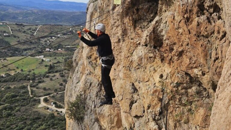 From Estepona: Vía Ferrata de Casares guided climbing tour - What Reviewers Say