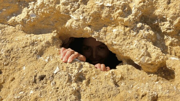 From Faro: Benagil, Marinha, 7 Valleys, Algar Seco Adventure - The First Stop: Benagil Cave and Village