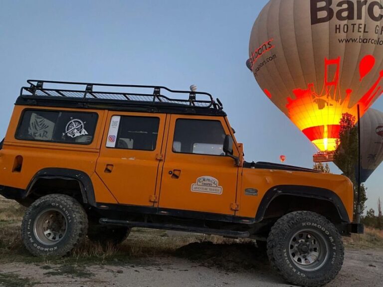 From Göreme/Ürgüp: Cappadocia Jeep Safari Sunrise or Sunset - Value for Money and Booking Flexibility