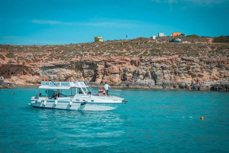 From Gozo:Around Comino, Blue Lagoon, Crystal Lagoon & Caves - What’s Included and What You Should Know