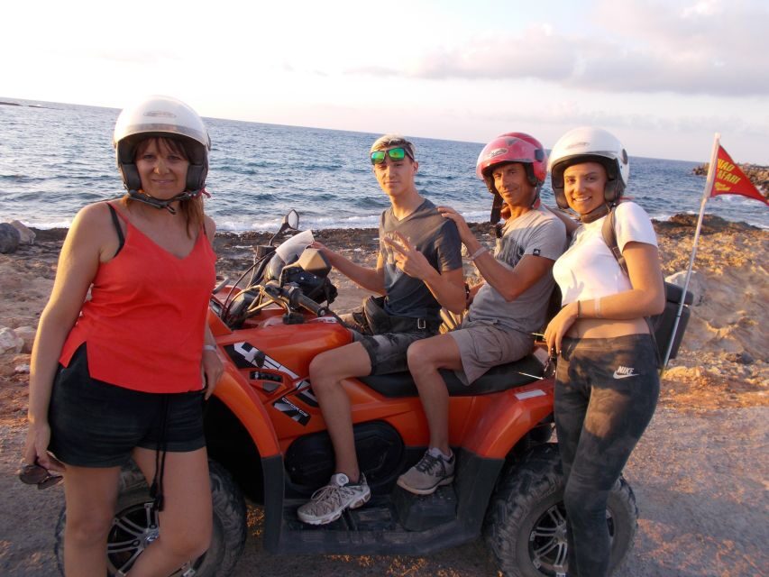 From Hersonissos/Malia: Guided Sunset Quad Safari - The Experience on the Ground