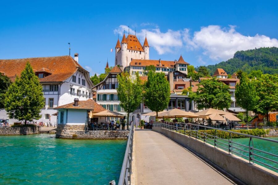 From Interlaken: Beatus Caves, Blue Lake and Lake Thun Tour - Transport and Logistics