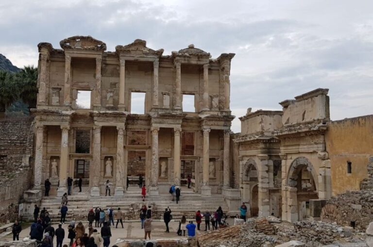 From Izmir: Ephesus and House of Virgin Mary Tour with Lunch - The Ancient Marvels of Ephesus