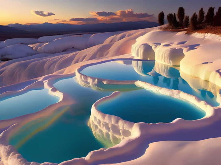 From Izmir: Pamukkale, Hierapolis and Karahayit Day Tour - Exploring Pamukkale: The Main Draw