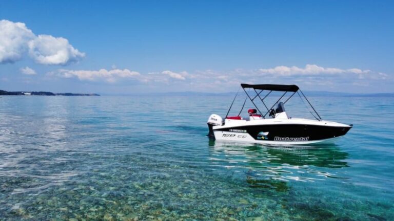 From Kassandra: Explore Chalkidiki by Boat with Soft Drinks - The Beaches and Swimming Stops