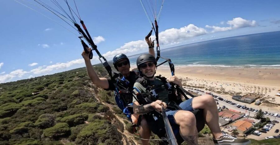 From Lisbon: Paragliding Tandem Flight - The Locations and Views