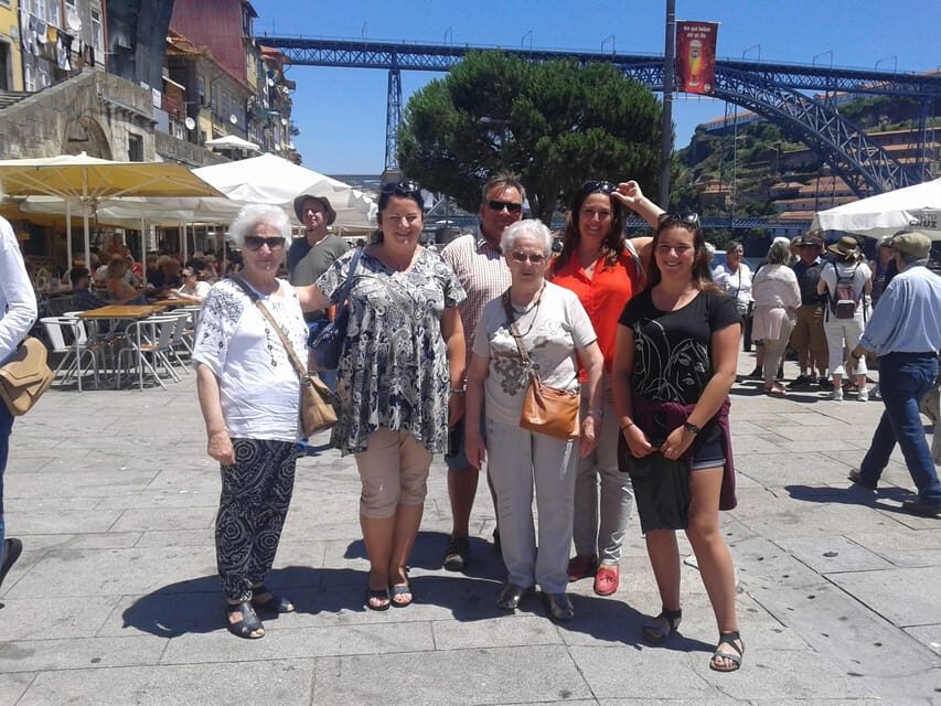 From Lisbon: Private Porto Tour with Wine Tasting in Gaia - Crossing the Dom Luís I Bridge