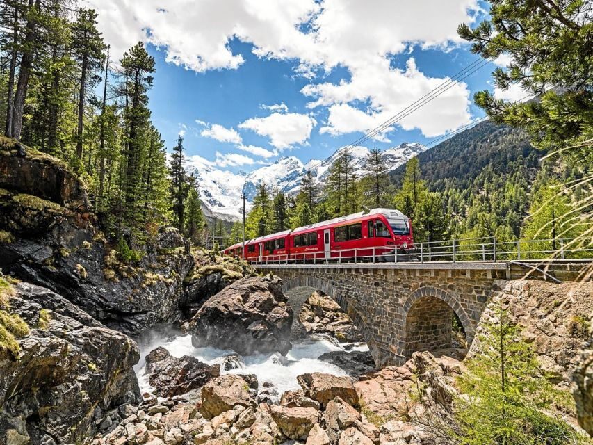 From Milan: Bernina and St. Moritz Day Tour by Scenic Train - Exploring the Alpine Highlights