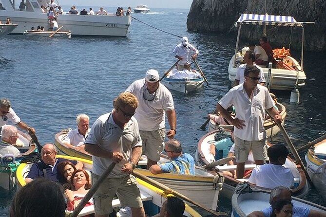From Naples Tour of Capri with Blue Grotto Included at 8,45 - The Blue Grotto and Optional Boat Ride