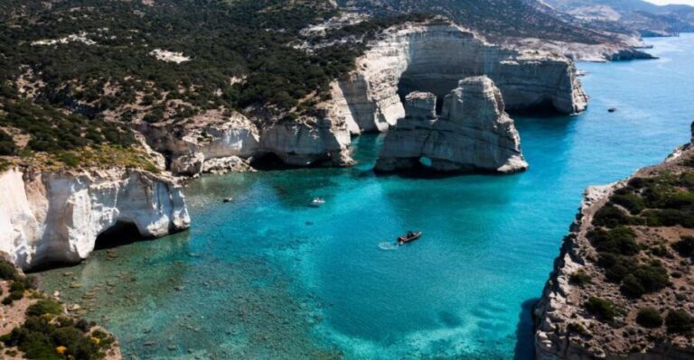 From Pollonia: Private Boat Tour to Kleftiko and Sykia Cave - Unpacking the Itinerary and Stops