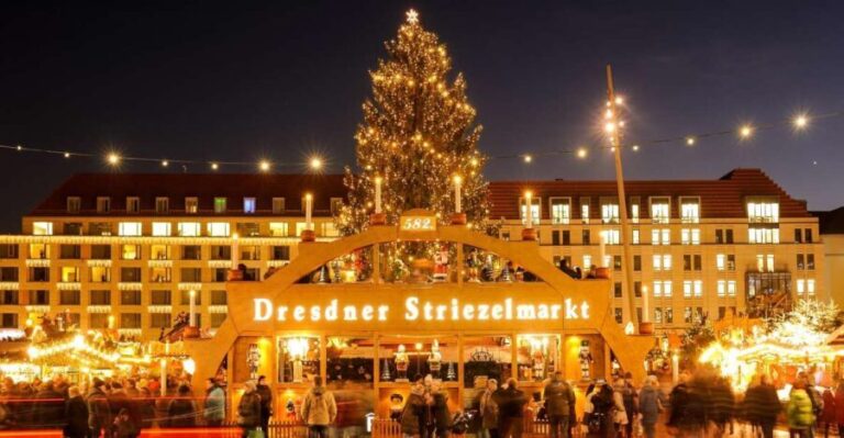 From Prague: Dresden Xmas Market & Saxon Switzerland Tour - Exploring Dresden’s Historic Christmas Market