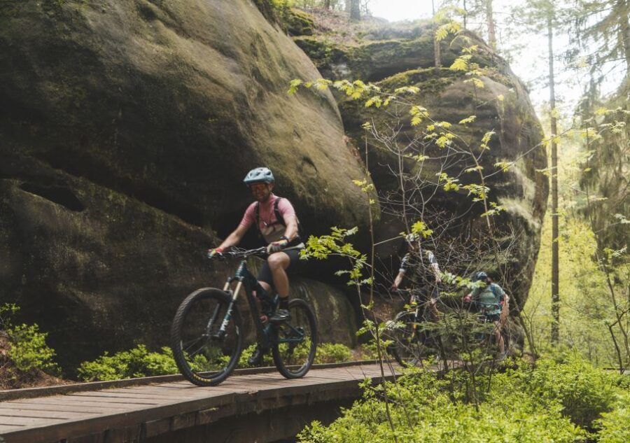 From Prague: E-Mountain Biking Trip to the Bohemian Paradise - The Perfect Lunch Break