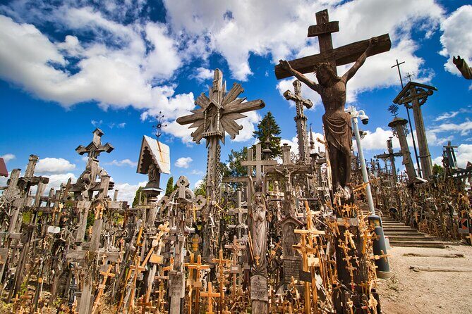 From Riga: Hill of Crosses & Enchanting Jelgava Group Tour - The Hill of Crosses in Lithuania