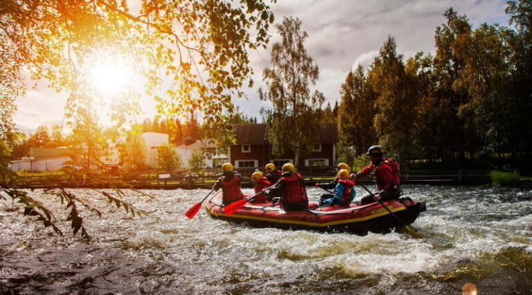 From Ruka: River rafting fun for families - What You Can Expect at Each Stop