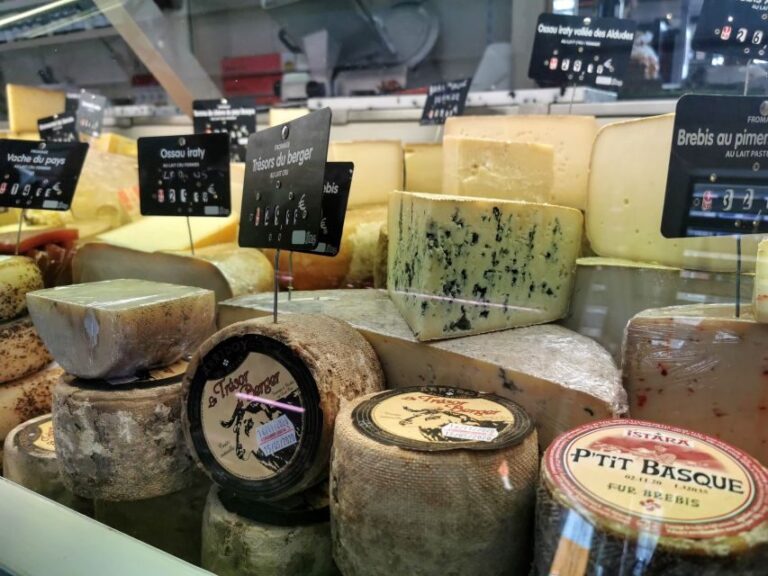 From San Sebastian: Biarritz, St. Jean de Luz & Hondarribia - Exploring Biarritz’s Les Halles Market