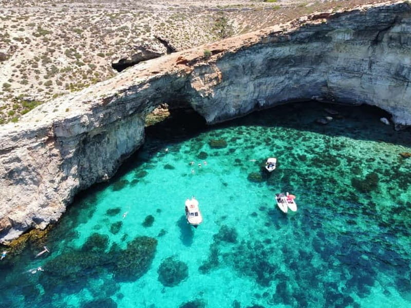 From Sliema: Comino, Crystal Lagoon, and Blue Lagoon Cruise - Blue Lagoon: The Highlight and Its Challenges