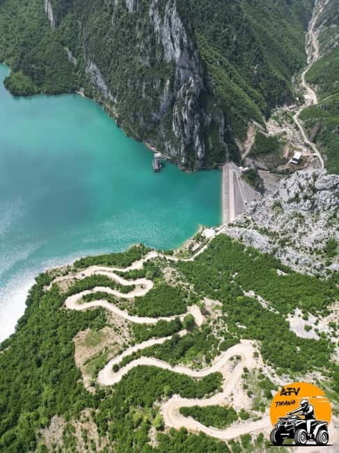 From Tirana : Bovilla Lake ATV/Quad Bike Tour - A Closer Look at the Bovilla Lake ATV Tour