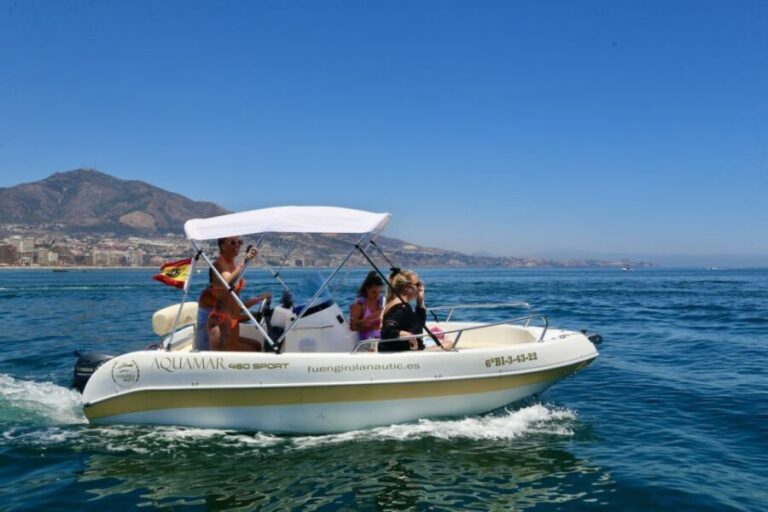 Fuengirola: 1- to 4-Hour Boat Rental - No License Needed - The Itinerary: What to Expect at Each Stop