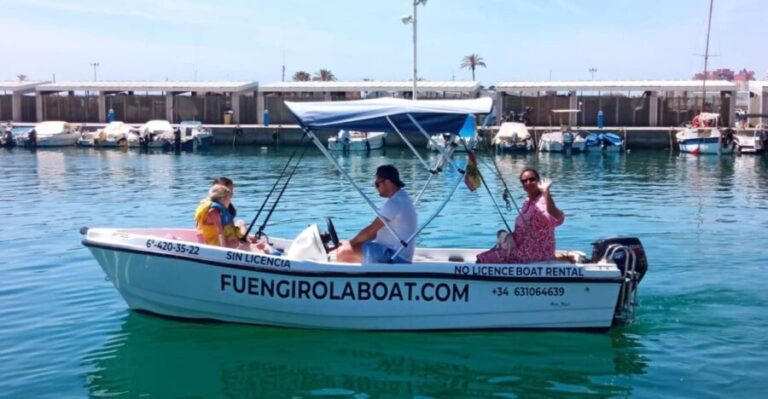 Fuengirola no License Boat from 2 To 4 Hours - The Experience of Being Your Own Captain