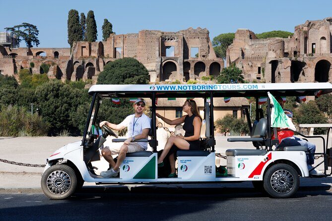 Fun Golf Cart Tour with Music and Gelato in Rome - FAQ