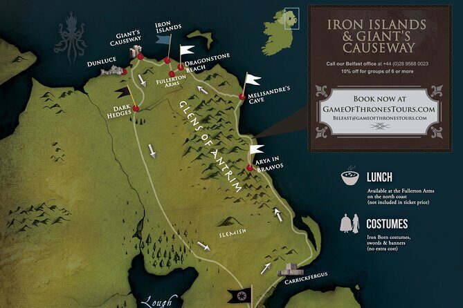 Game of Thrones - Iron Islands & Giant's Causeway from Belfast - The Experience and Atmosphere