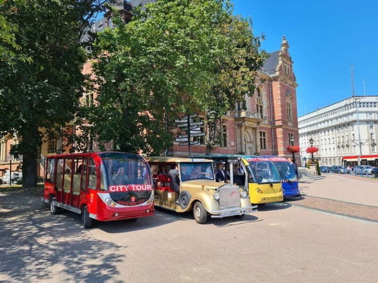 Gdansk: PRIVATE Alcotour City Tour Sightseeing Golf Cart - What To Expect