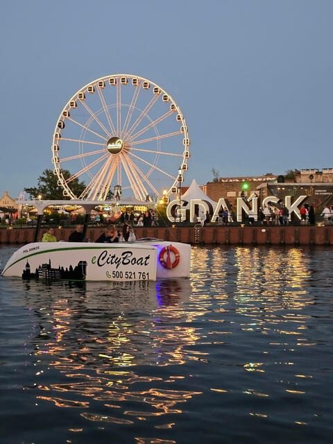 Gdask: Motawa River Eco Cruise at Sunset with Prosecco - The Value of the Experience