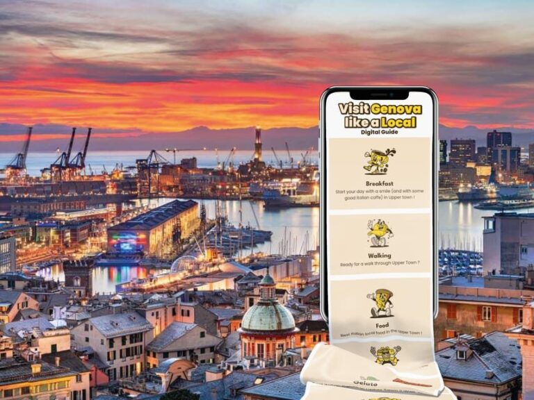 Genova: digital guide made by a local for your walking tour - Practical Details: Walking, Accessibility, and Flexibility
