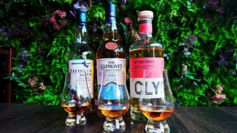 Glasgow: Guided City Highlights Tour & Whisky Tasting (5pm) - Whisky Tasting at Mharsanta Restaurant