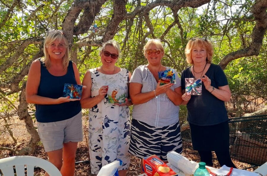 Glass on Glass Mosaic craft workshop near lagos - FAQs