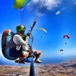 GOLD paragliding flight including videos/photos, t-shirt and a bottle of Cava - The Preparation and Briefing
