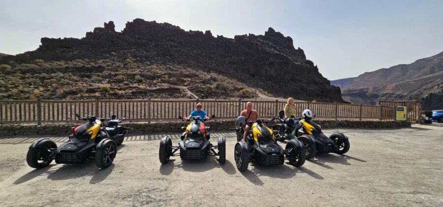 Gran Canaria: 3-WHEEL RYKER 2,5 HR TOUR -FREE PICKUP&DROPOFF - Logistics and Practicalities